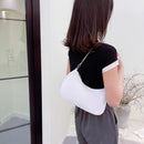 Fashion Women Purse Handbag Solid Color Nylon Underarm Pouch Chain Shoulder Bags