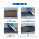 Car Rust Remover Converter Repair Wheel Chassis Frosting Tools