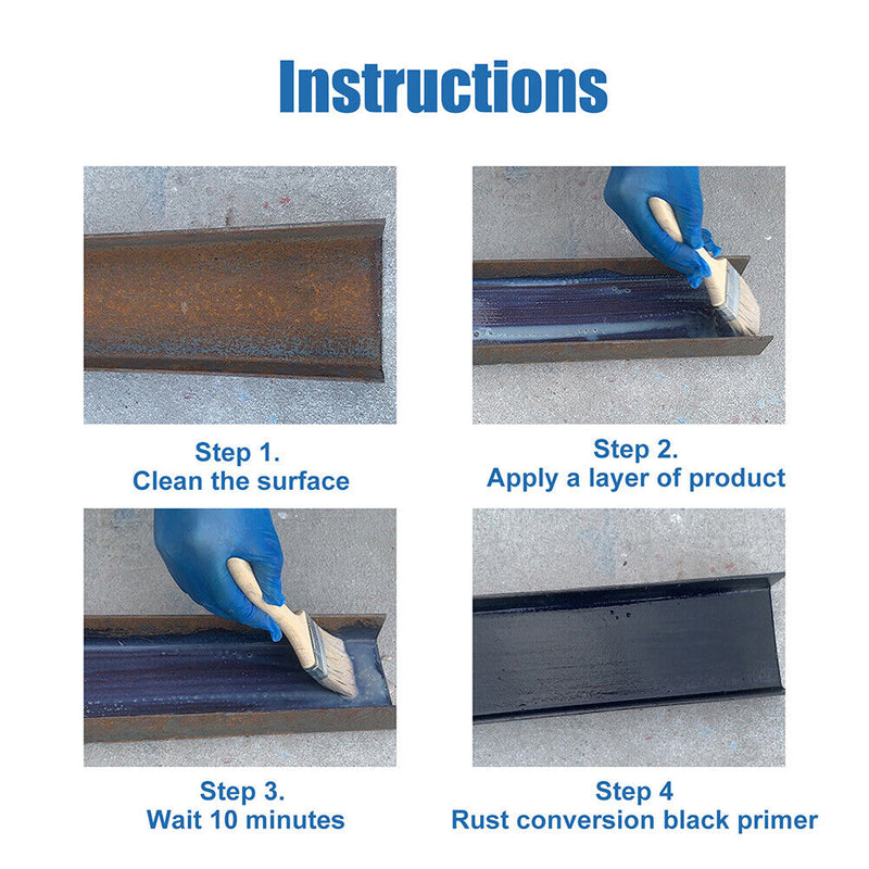 Car Rust Remover Converter Repair Wheel Chassis Frosting Tools