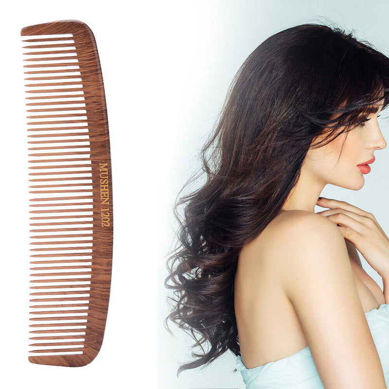 Wooden Smooth Comb Scalp Massage Anti Tangling Static Salon Hair Brush (02)