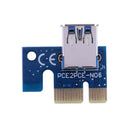 PCI E X1 Adapter PCIe 1X to USB 3.0 Adapter for PCI Express Riser Mining Miner