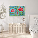 5D Diamond Painting Lotus Flower Set Full Round Mosaic Pictures DIY Home Decor