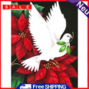 5D DIY Full Round Drill Diamond Painting Rose Dove Mosaic Kit Rhinestone Gift
