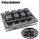 USB Mini 8-keys Mechanical Keyboard Shortcuts Password For Windows MacOS Android