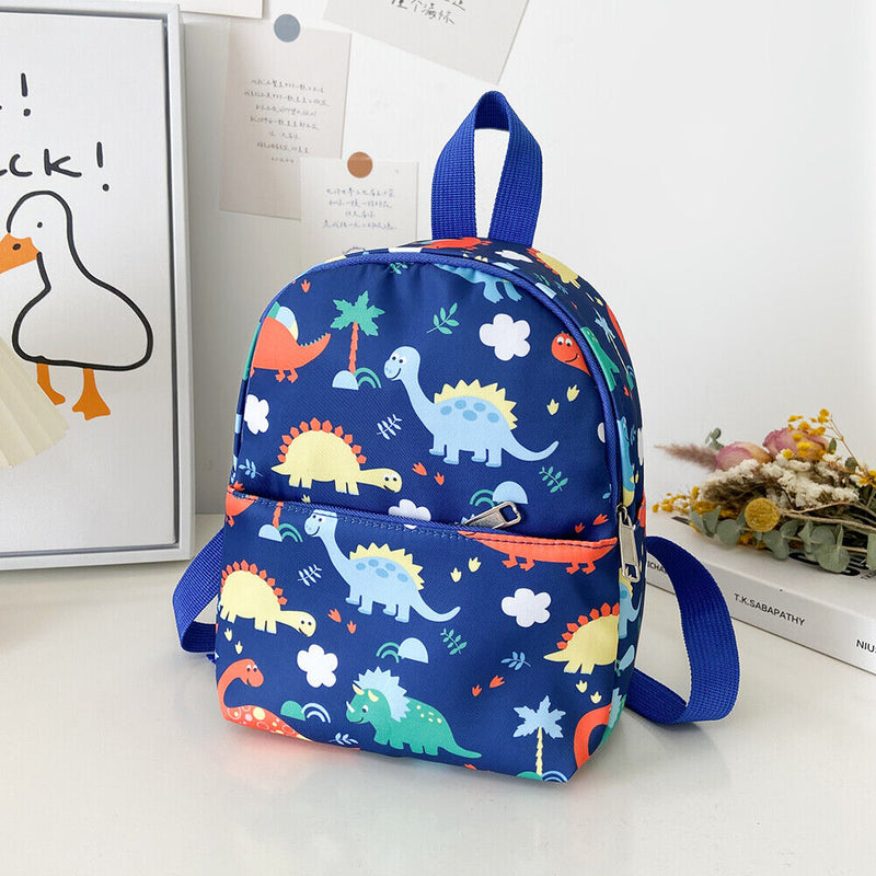 #A Children Cartoon Dinosaur Backpack Kindergarten Preschool Toddler Boys Ruck