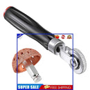 #A Repair Tool Wooden Handle Defined Teeth Wheel Kit with Grinding Tip for Truck