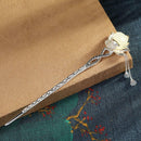 Jade Hairpin Hanfu Chinese Style Hair Stick Retro Women