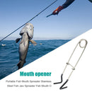 7 inch Fish Mouth Spreader Portable Stainless Steel Jaw Spreader Fishing Tool