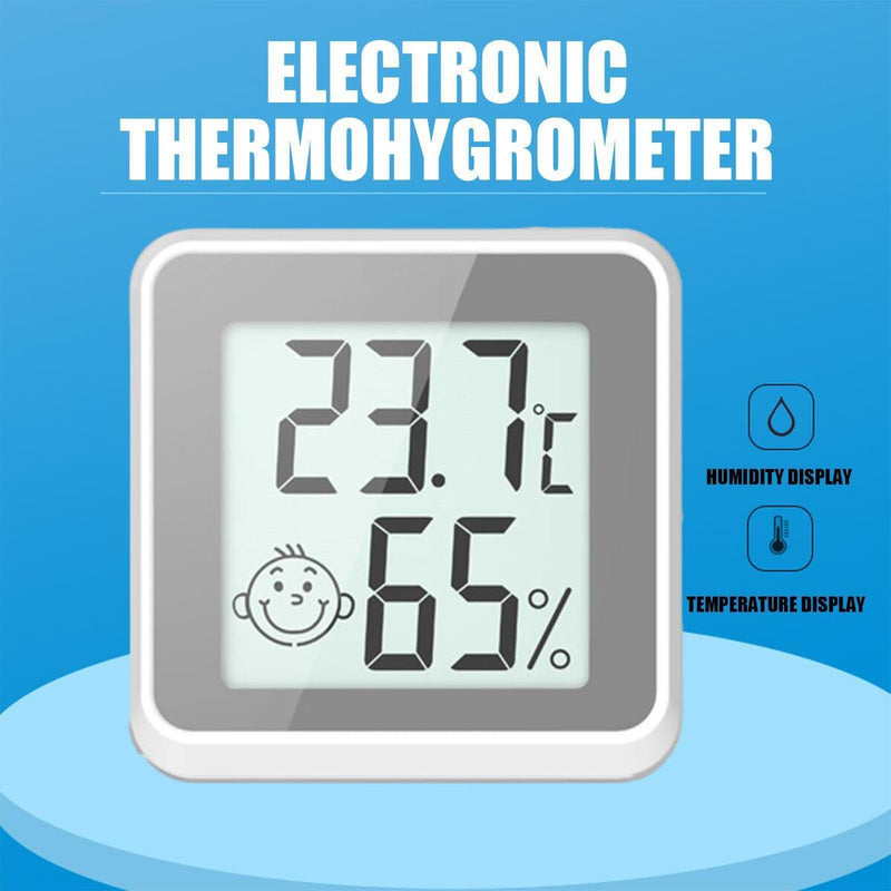 Mini Digital Thermometer Hygrometer Indoor Room Temperature Humidity Meter~