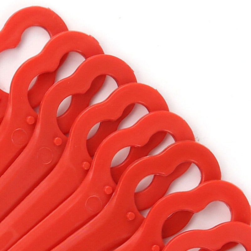 30pcs Grass Trimmer Plastic Blade Lawn Mower Lengthen Garden Grass Cutter Too