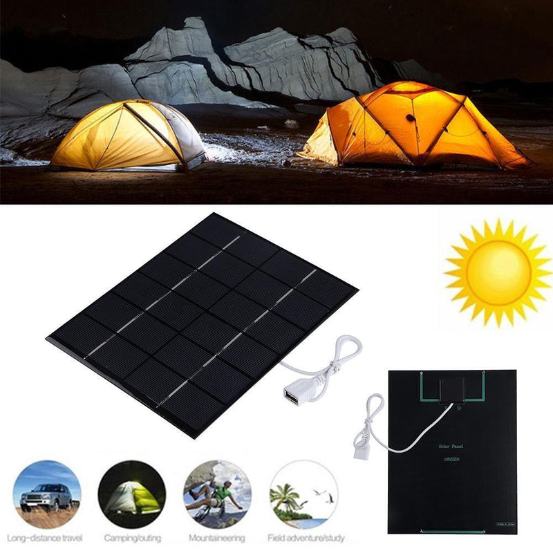 5.2W 6V Epoxy Solar Panels Battery Cell Phone Power Bank Charger DIY Module