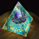 Energy Generator Orgone Pyramid Healing Crystal Reiki Chakra Craft Home Decor