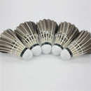 Game Stable Durable Training Goose Feather Ball Badminton Shuttlecock Black
