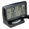 Digital Car OUT/IN Dual Thermometer Temperature Sensors Alarm Clock-NICE U1D0