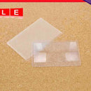 Plastic Credit Card Format 3x Magnification Wallet Pocket Magnifier Magnifier