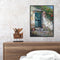 Oil Paint By Numbers Door Wall Flower Frameless Picture Craft Kit for Bedroom