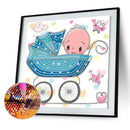 Part Drill Rhinestones Picture DIY Cartoon Baby 5D Diamond Painting Craft P