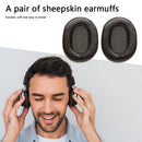 Sheepskin Ear Cushions for Audio Technica ATH M50x M20 M40 M40x (Black) Newly