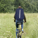 Reflective Waterproof Bag Rain Cover Outdoor Safety Covers (Dark Blue 60L) Newly