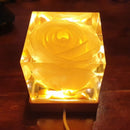 Crystal Glass Artwork Lights Display Base Wooden Light Base Stand (8cm) Newly