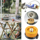Save LPG Flat Cylinder Tank Coupler Gas Stove Propane Refill Adapter Burner
