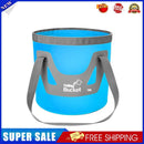 20L Portable Folding Outdoor Fishing Car Wash Water Bucket (Upgrade Blue)