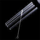 Party Supplies Wedding Drinking Glass Straws Clean Brush Reusable Straight Tube