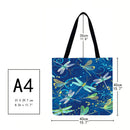 insectPrinted Shoulder Shopping Bag Casual Large Tote Handbag (40*40cm)