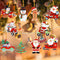 #A 10pcs Hanging Ornament Art Crafts 5D DIY for Kids Adults Cartoon Christmas Gi
