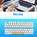 PBT Keycap for MX Switch Mechanical Keyboard Accessory (Bee Milk Japanese)