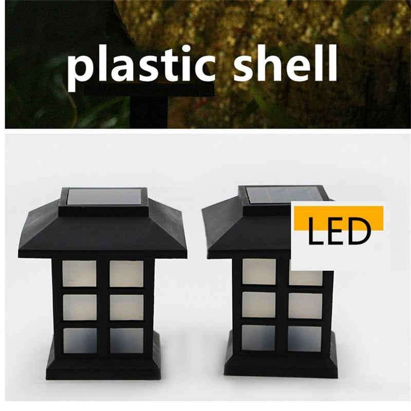 Waterproof Lamp LED Security Spot Lights Solar Powered Light Door Wall Garden