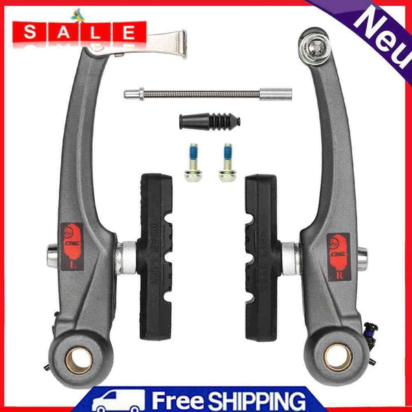Lightweight Aluminum Alloy Folding Bicycle V-Brake Caliper Set Wear-Resistant