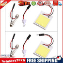 2pcs Xenon HID White 48 COB LED Dome Map Light Bulb Car Interior Panel Lamp