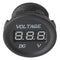Automobile Motorcycle DC 12V to 24V LED Digital Voltmeter Bule Led