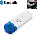 USB Bluetooth Audio Music Transmitter/Receiver Adapter For TV/PC/Car a K6T9