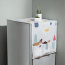 M-ocean Waterproof Dustproof Cover for Home Refrigerator Kitchen Wash