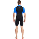 DIVE SAIL Neoprene Scuba Surf Snorkel Swimming Men Body Wetsuits (Blue M) Newly