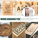 3pcs Wood Pyrography Pens Practical Chemical Wood-burning Pens Woodworking Tools