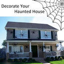 Lifelike Horrible Halloween Giant Spider Home Courtyard Tricky Scary Ornament