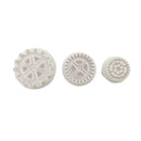 3Pcs/Set Sugarcraft Plunger Gear Shape Cake Tools Fondant Cutter Baking Mold
