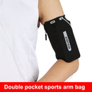 Reflective Elastic Sports Bracelet Case Belt Running Jogging Mobile Phone Arm Bag