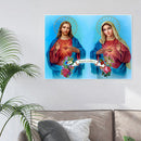 5D Full Round Drill Mosaic DIY Christian Diamond Painting Rhinestone Picture