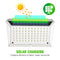 142LED Solar Wall Light Outdoor Waterproof Motion Sensor Lamp Garden Decoration