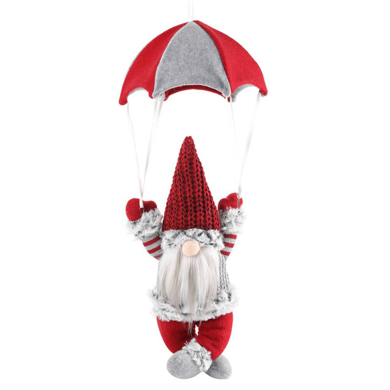 Faceless Gnome Parachutes Home Decor Santa Claus Pendant for Home Door Wall Hook