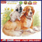 Dog Puppy Oil Paint By Numbers Hand Painted Frameless Painting Home Art Ornam