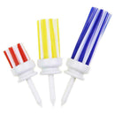 3pcs/pack Golf Double-layer Ball Nails Soft Rubber Low-resistance Ball Golf H2K6