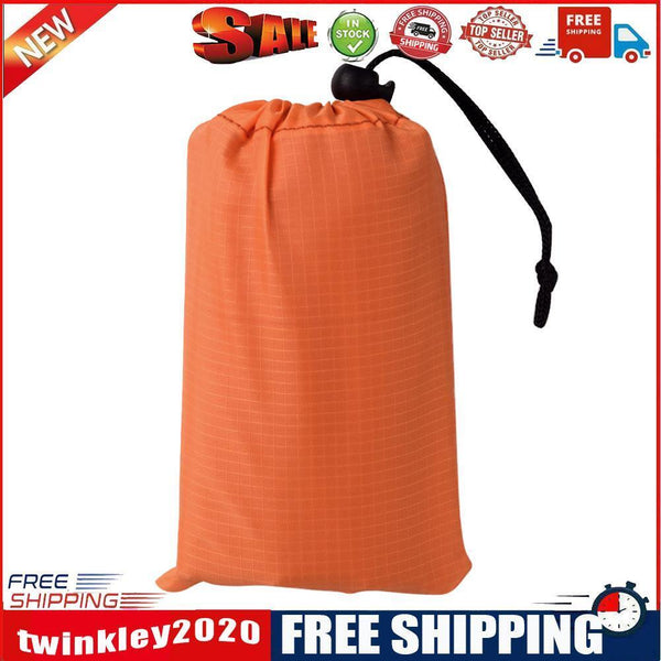 100x140cm Moistureproof Pocket Beach Blanket Mini Camping Mattress (Orange)