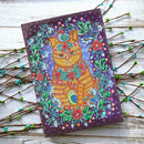 DIY Cat Special Shaped Diamond Painting 50 Pages A5 Drawing Book Sketchbook