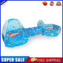3pcs Kids Beach Pool Tent Indoor Foldable Fun Polka Dot Play Houses (B)