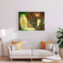 5D DIY Diamond Painting Old Wooden House Corridor Kits Full Round Drill Crafts